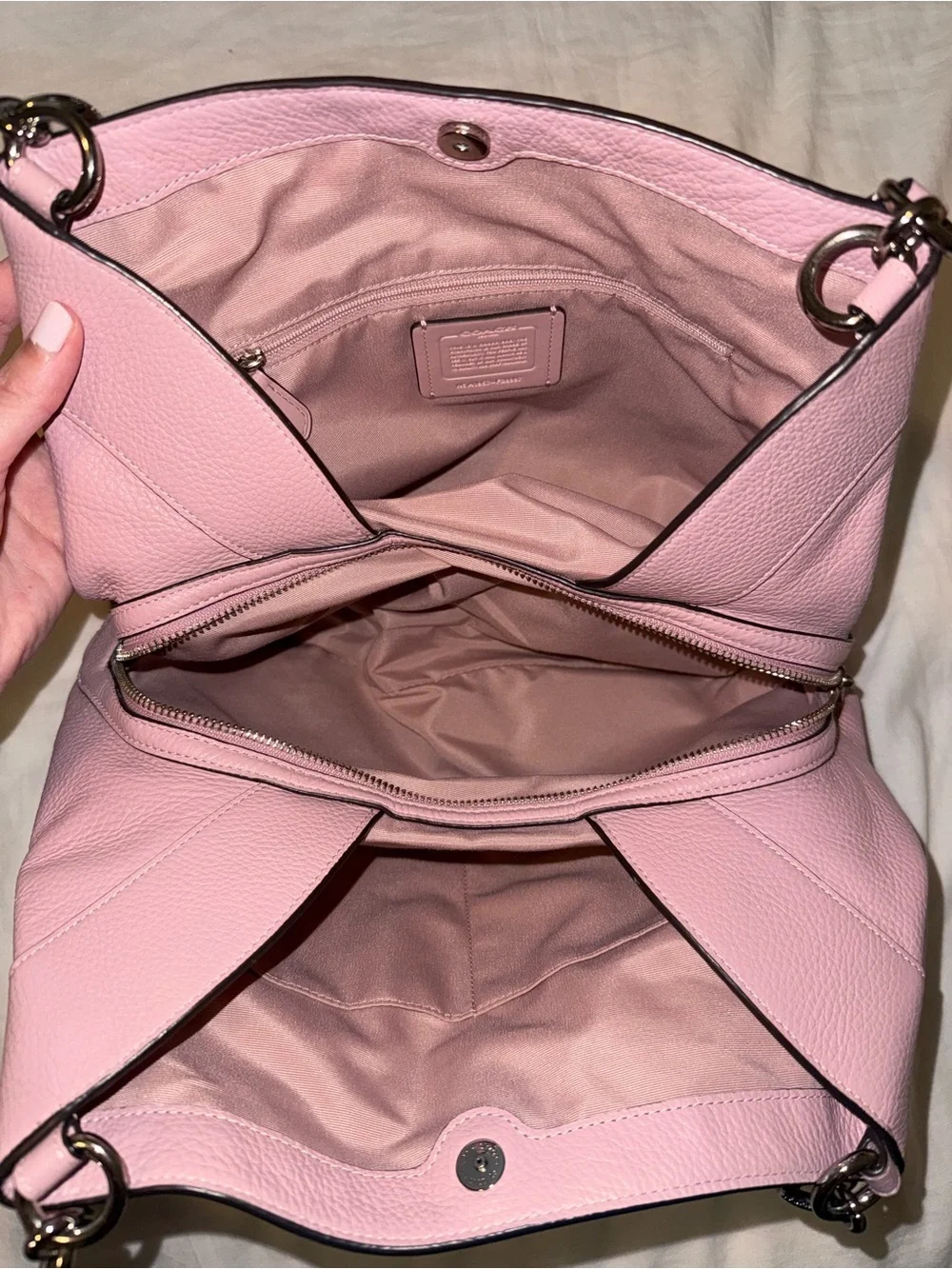 Coach Pink Lexi Shoulder Bag